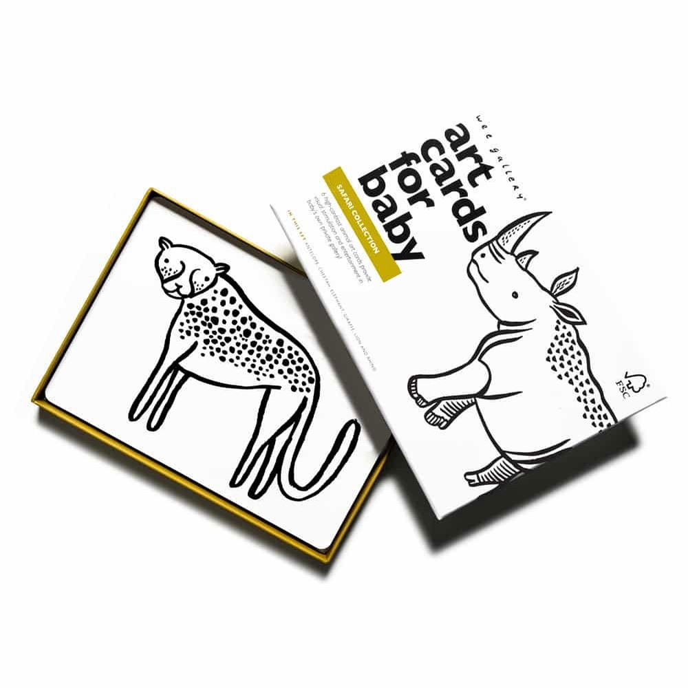 Art Cards for Baby – Safari Collection