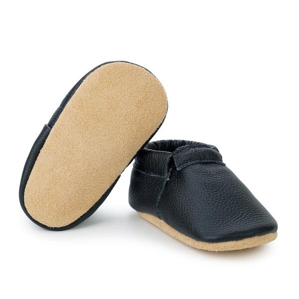 fringeless baby moccasins