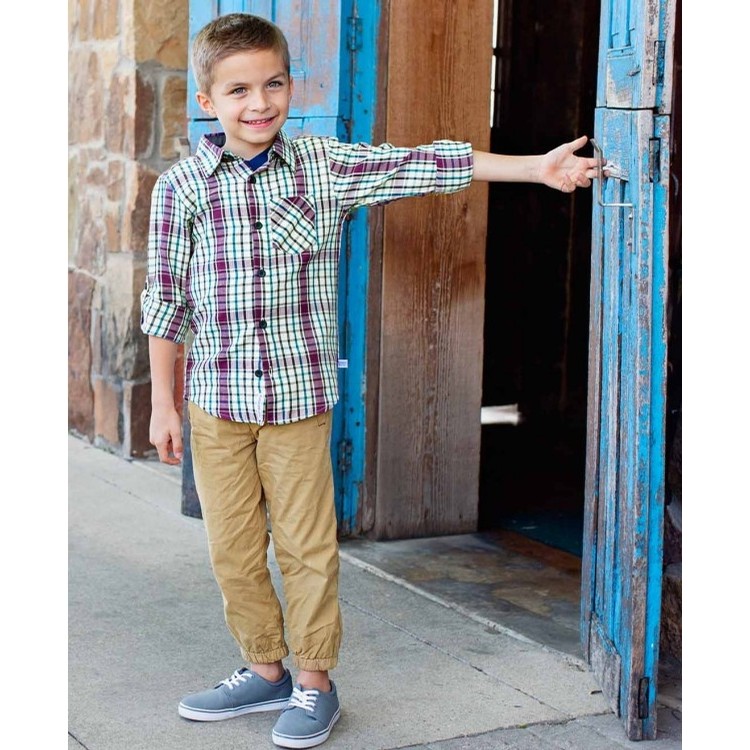 Jamie Plaid Button Down Shirt