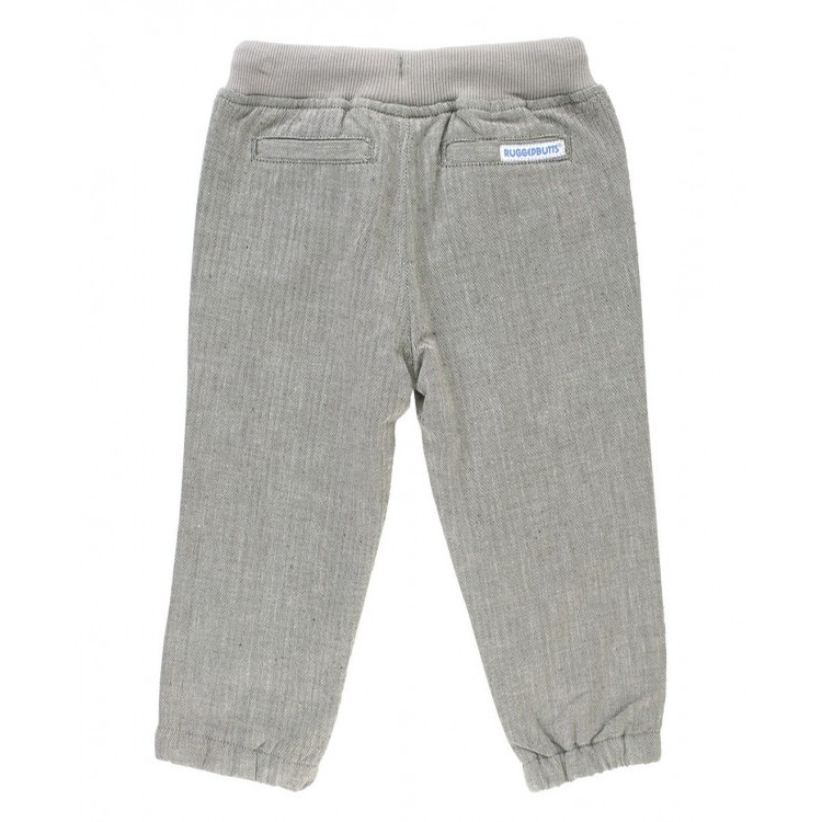 Charcoal Herringbone Jogger Pant