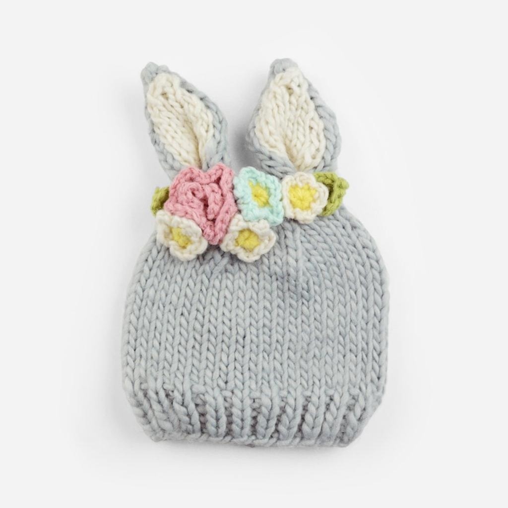 Bunny with Flowers Hat