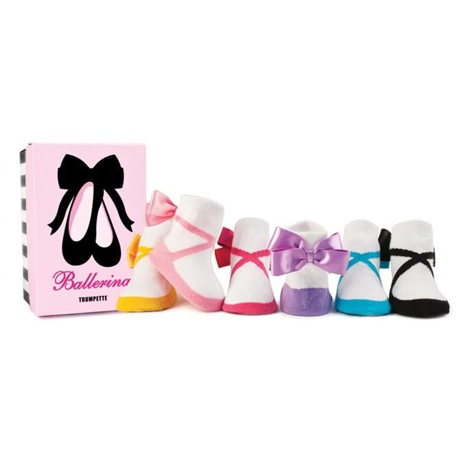 Ballerina w/ Satin Bow Socks