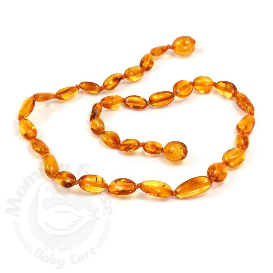 amber teething necklace