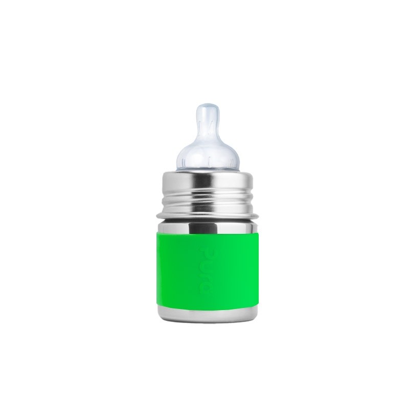 Pura Pura 5 oz. Stainless Steel Baby Bottle Bottles, Sippy Cups and