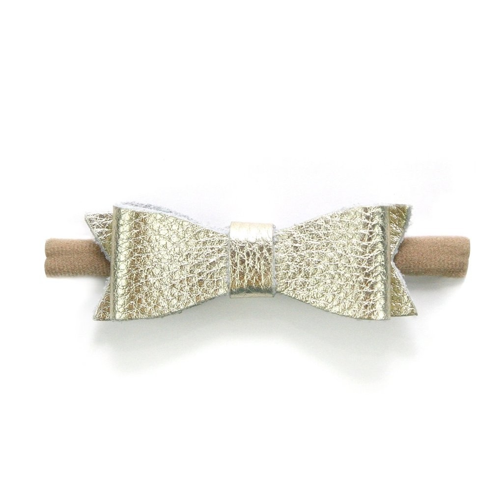 Leather Small Bow