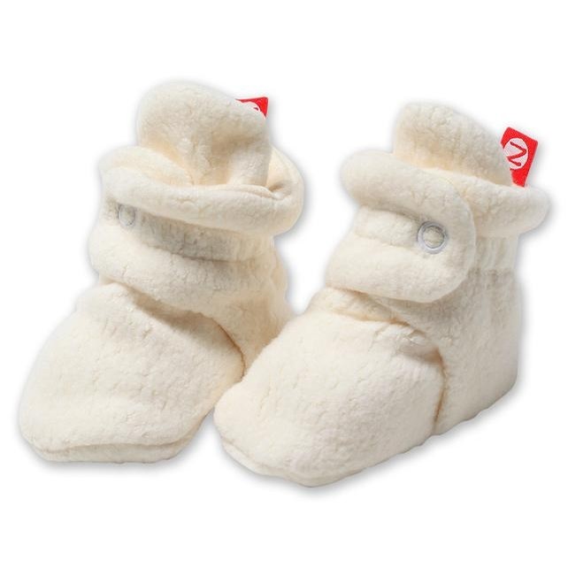 For Newborns and Infants Zutano Cozie Fleece Baby Booties Unisex