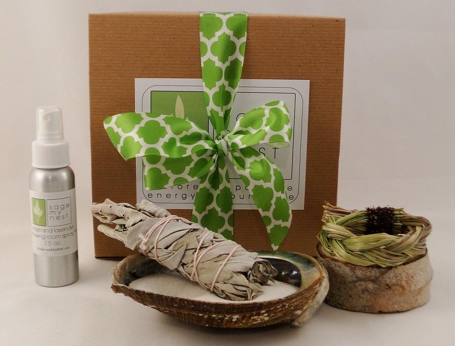 Sage My Nest Ceremonial Sage Blessing Kit Wedding and Vow Renewal Kit