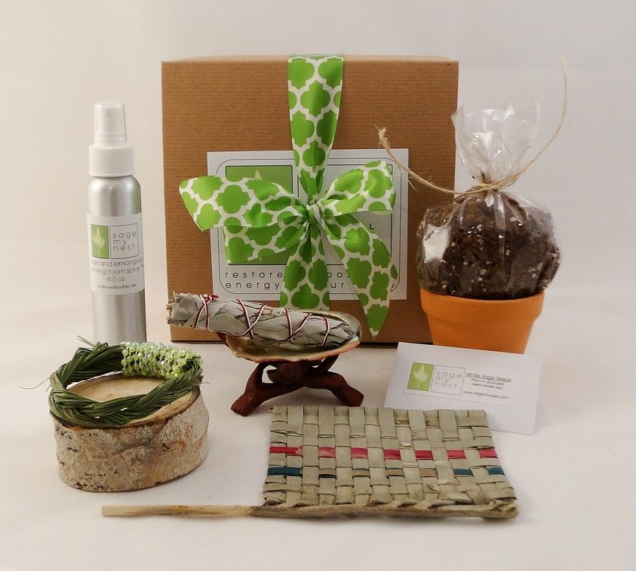Sage My Nest Housewarming Gift Kit ALL SAGE CLEANSING KITS at Sage My Nest