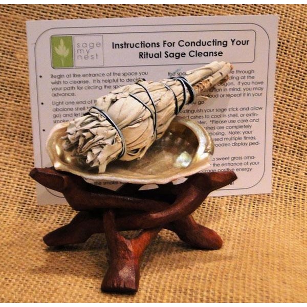 Sage My Nest Basic Sage Smudge Cleansing Kit ALL SAGE CLEANSING KITS at