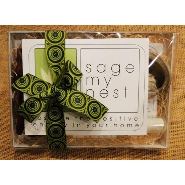Sage My Nest Sage Cleansing Gift Kit Sage Smudge Gift Kit ALL SAGE