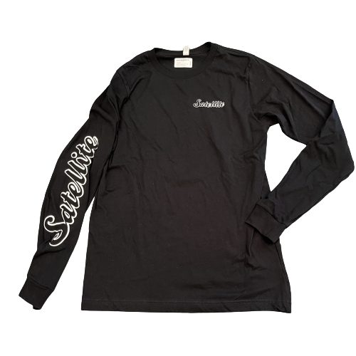 Satellite Hops Longsleeve T Shirt (Black)