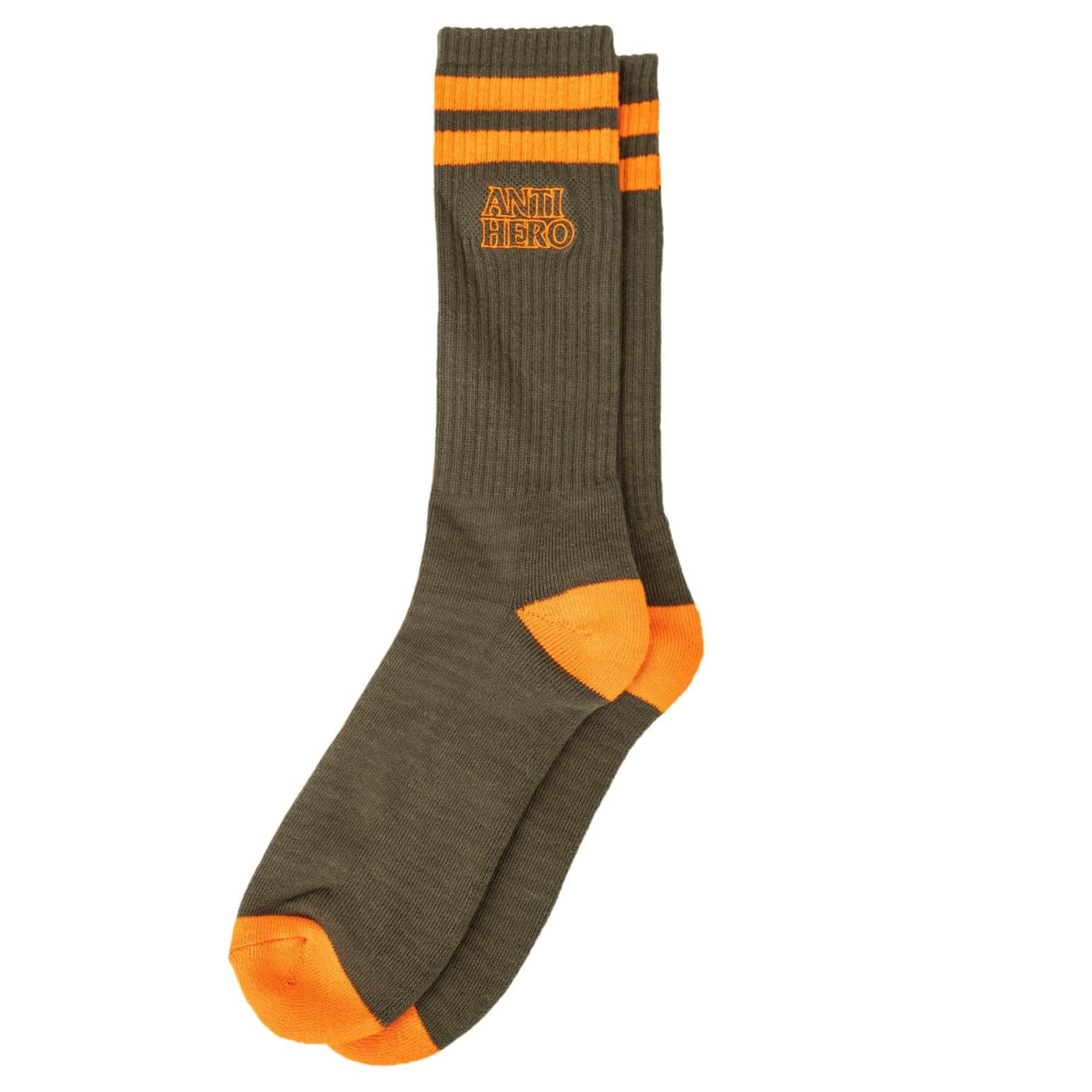 Outline Flushable Socks (Olive/Orange)