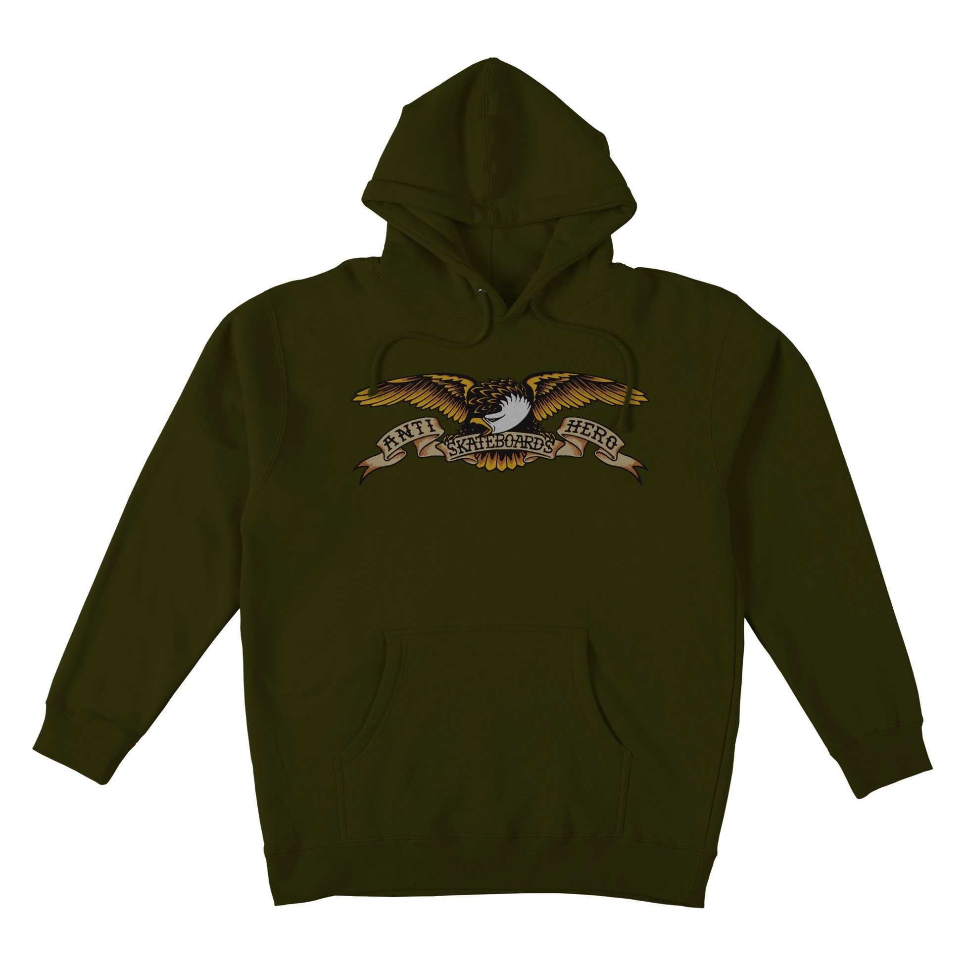 eagles army green hoodie