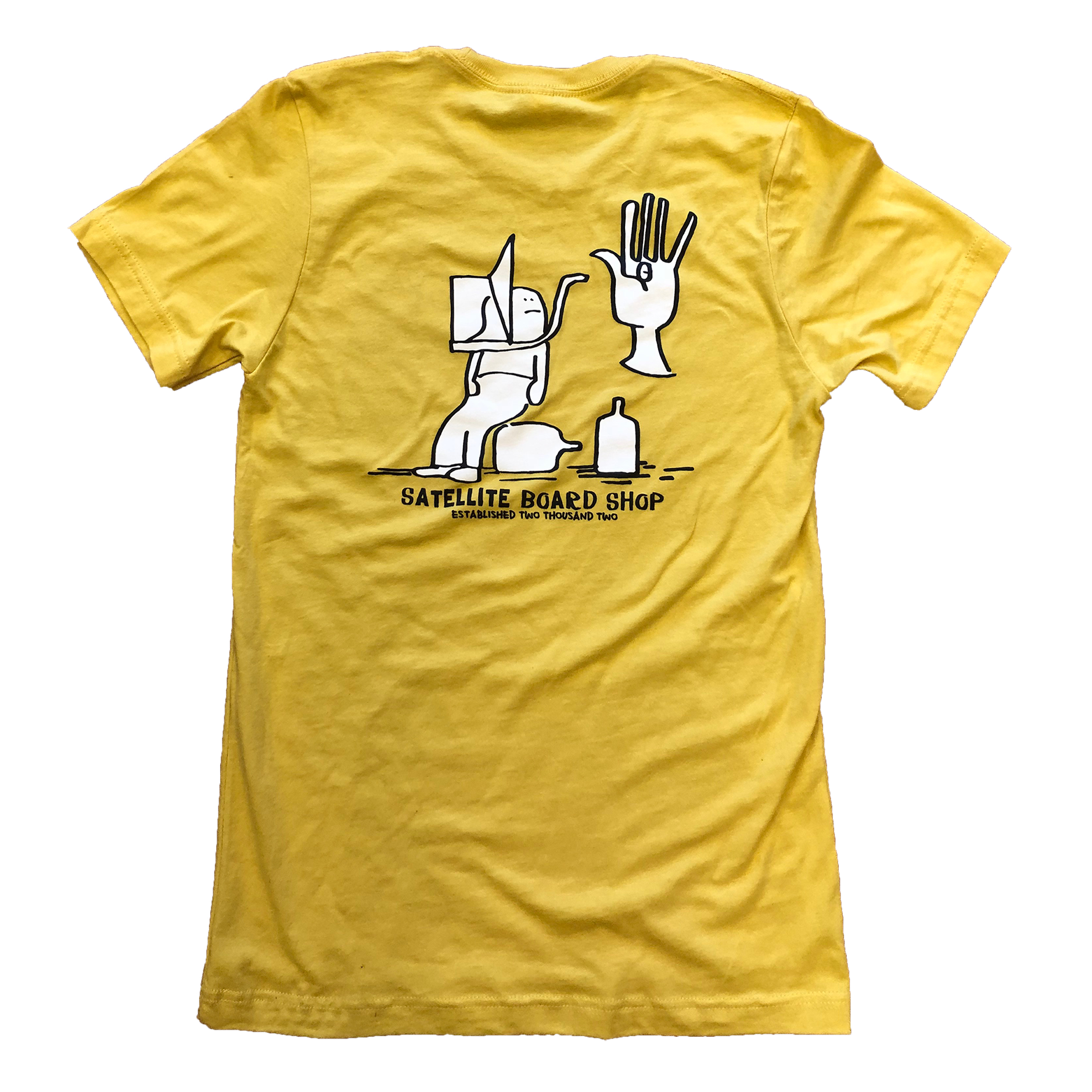 Satellite Gonz Sketchy Shop Tee (Maize Yellow)