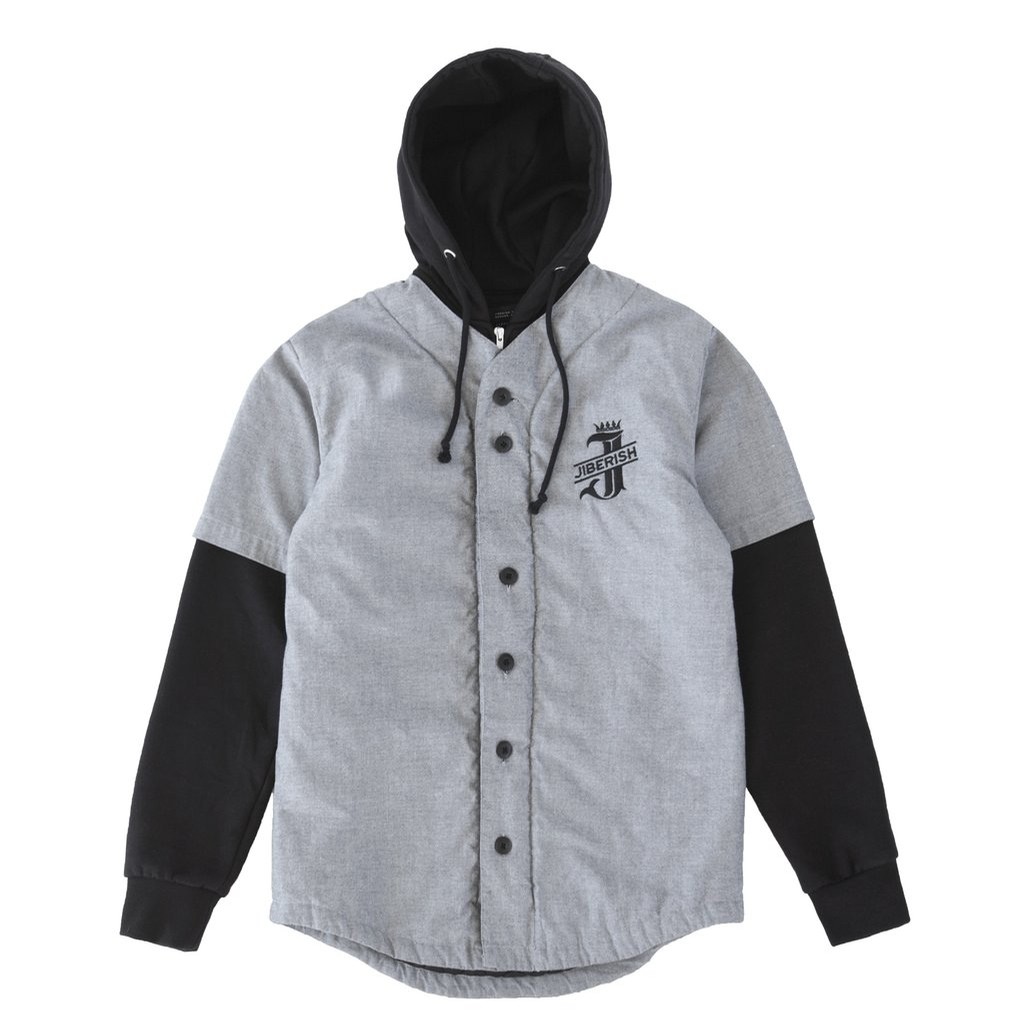 hoodie under baseball jersey