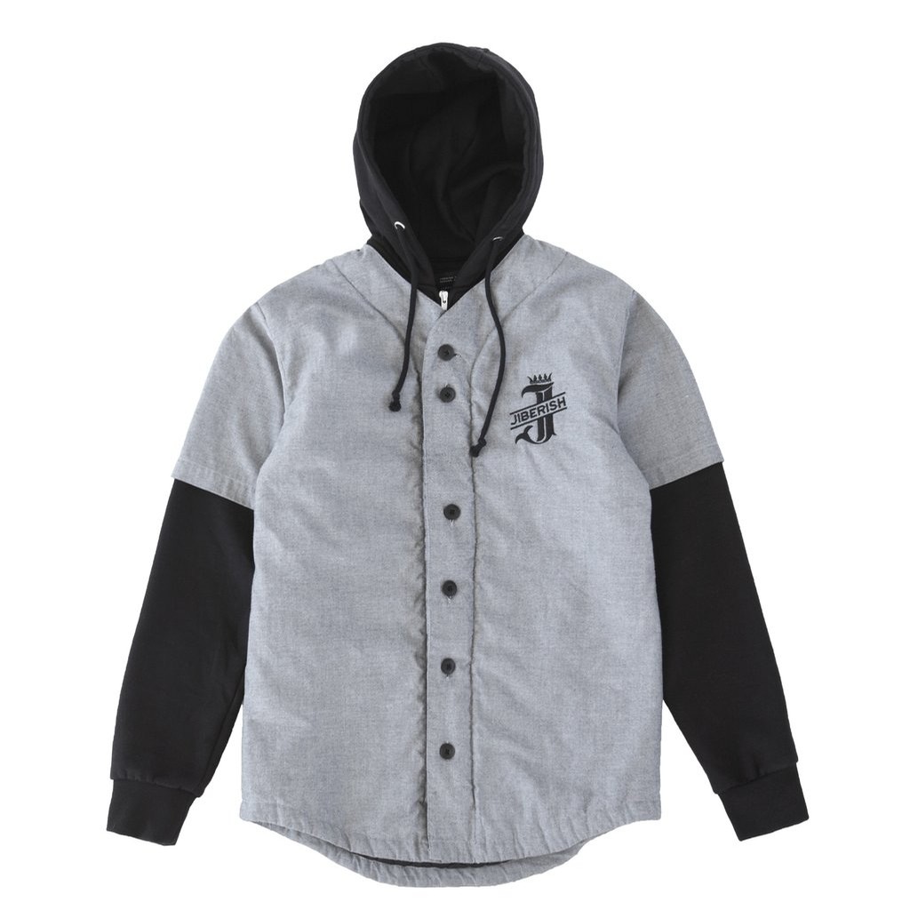 hoodie with baseball jersey