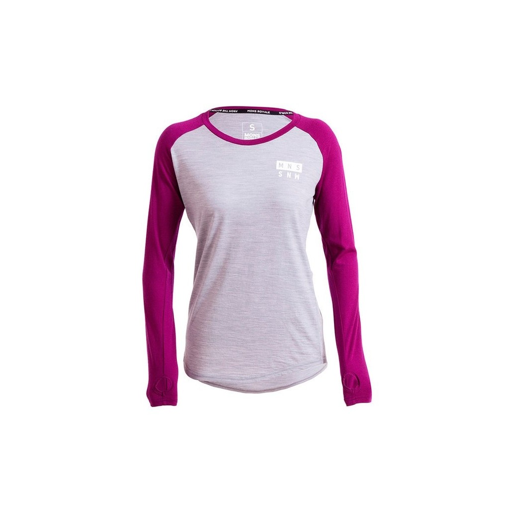 ROCKER RAGLAN: PINOT/GREY