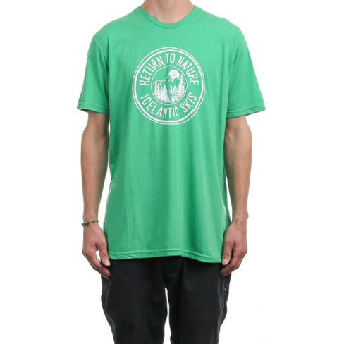 RETURN TO NATURE TEE: GREEN