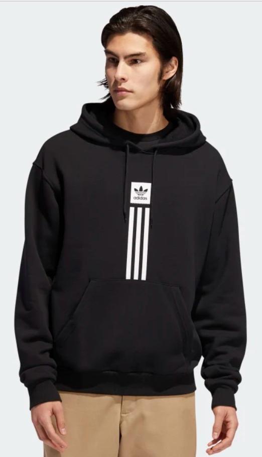 adidas solid pillar hoodie