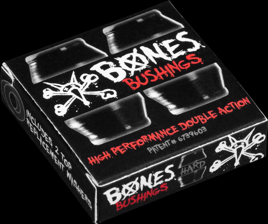 Bones Bones Hardcore Bushings Hard (Black/Black) Bushings at Switch