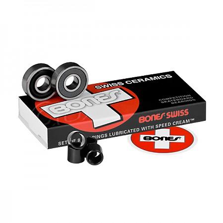 Bones Bones Swiss Ceramic Bearings Bearings at Switch Skateboarding