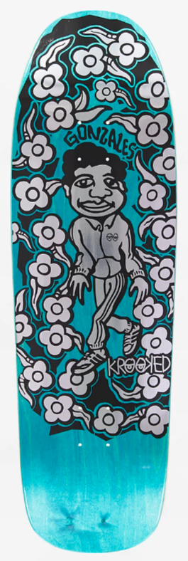 Krooked Mark Gonzales Sweatpants Gonz Blacklight 9.81