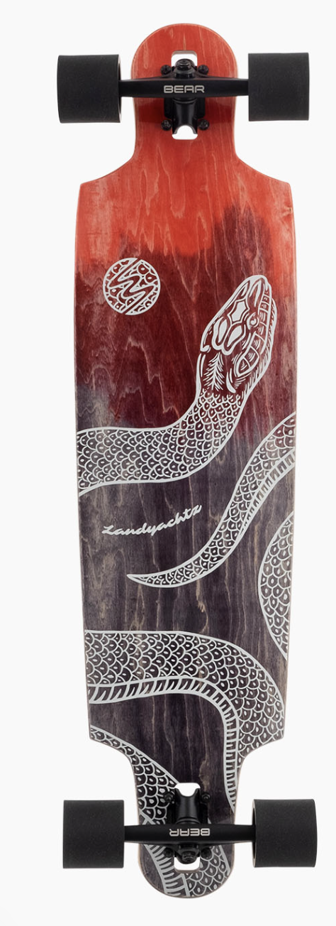 Landyachtz Drop Cat 38 Complete (Python) Complete Longboards at