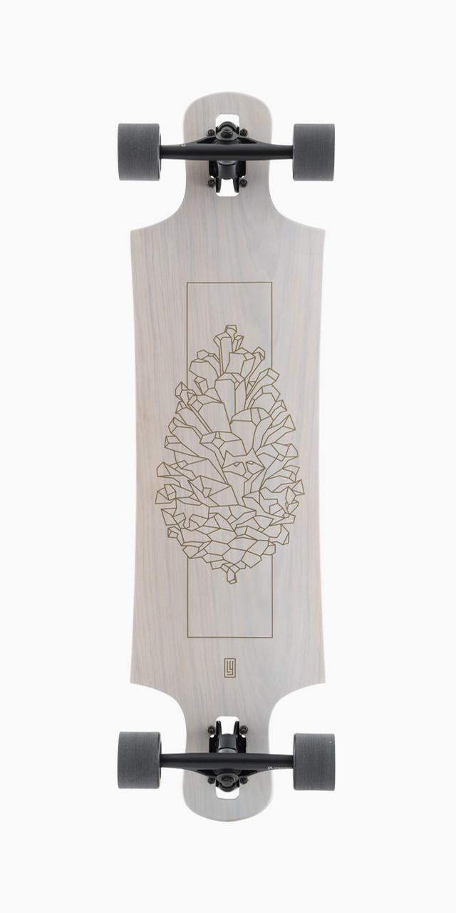 Landyachtz Drop Hammer Complete (White Pinecone) Complete