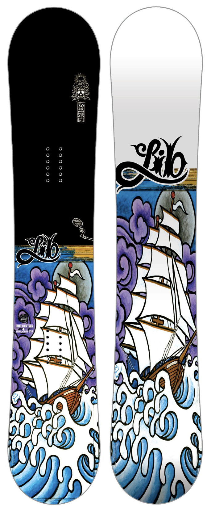 Lib Tech Jamie Lynn Twin 30yr Snowboard 2025/26 Men's Boards at