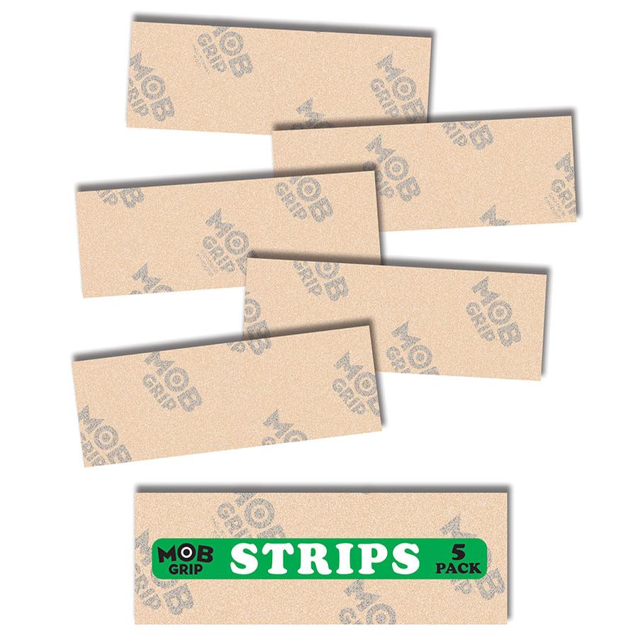 Mob Clear Grip Strips (5 Pack) Griptape at Switch Skateboarding