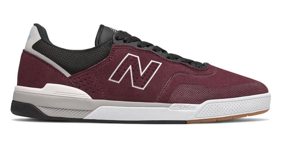 New Balance Numeric 913 Westgate (Maroon/White) Skate Shoes at Switch Skateboarding