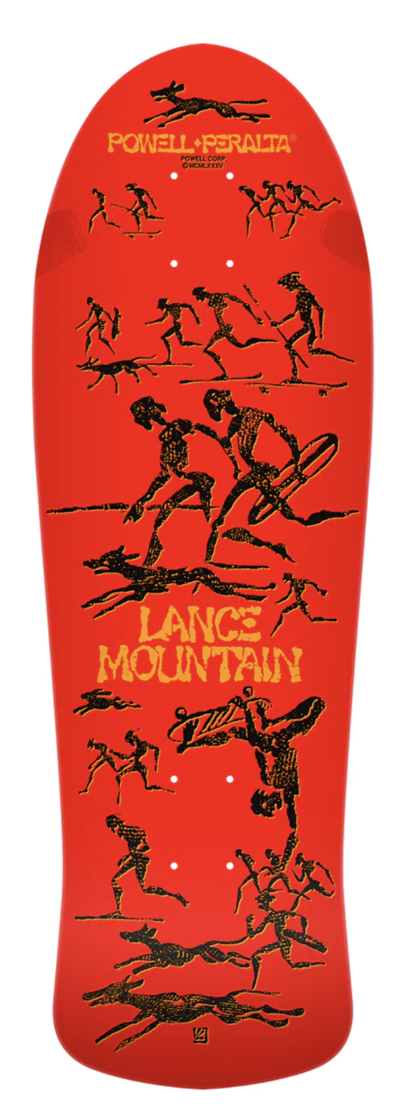 powell RANCE MOUNTAIN OLDSKATE オールドデッキ Powell Peralta Mountain Bones Brigade Series 15 Deck (Red