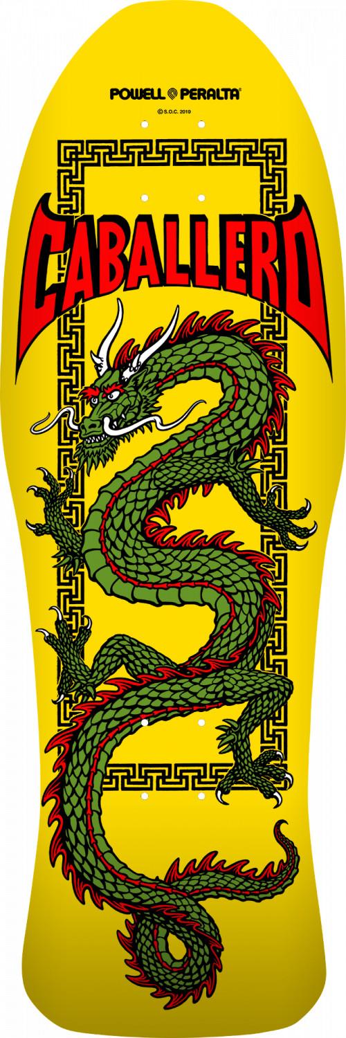 POWELL PERALTA D-R-A-G-O-N イエローブルースリーモデル Amazon.com: Powell Peralta Yellow Caballero Chinese Dragon