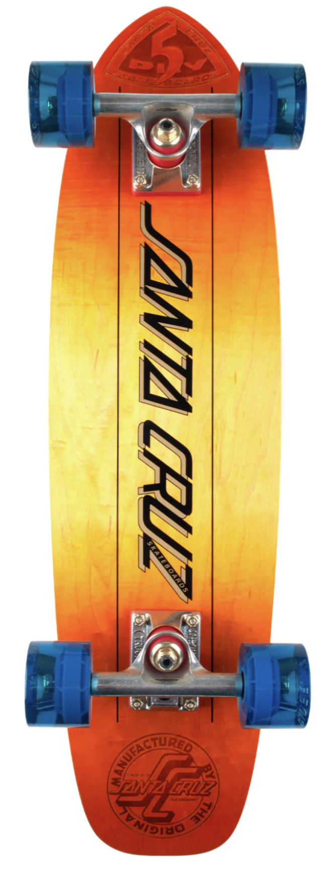 Santa Cruz 5 Ply Kicktail Retro Cruiser Complete Completes