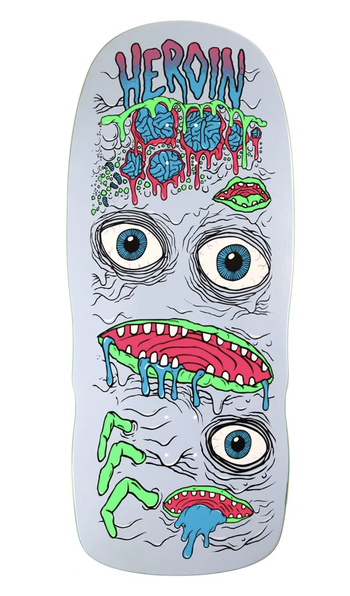 Heroin The Mutator Deck Shaped and Cruiser at Switch Skateboarding