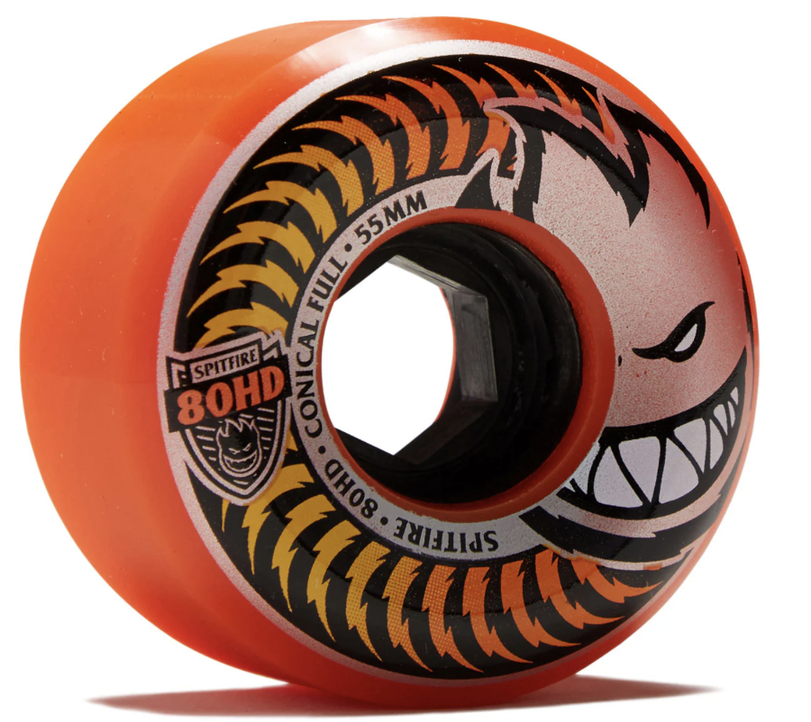 Spitfire 80HD Conical Full Wheels (Orange Fade) Wheels at Switch