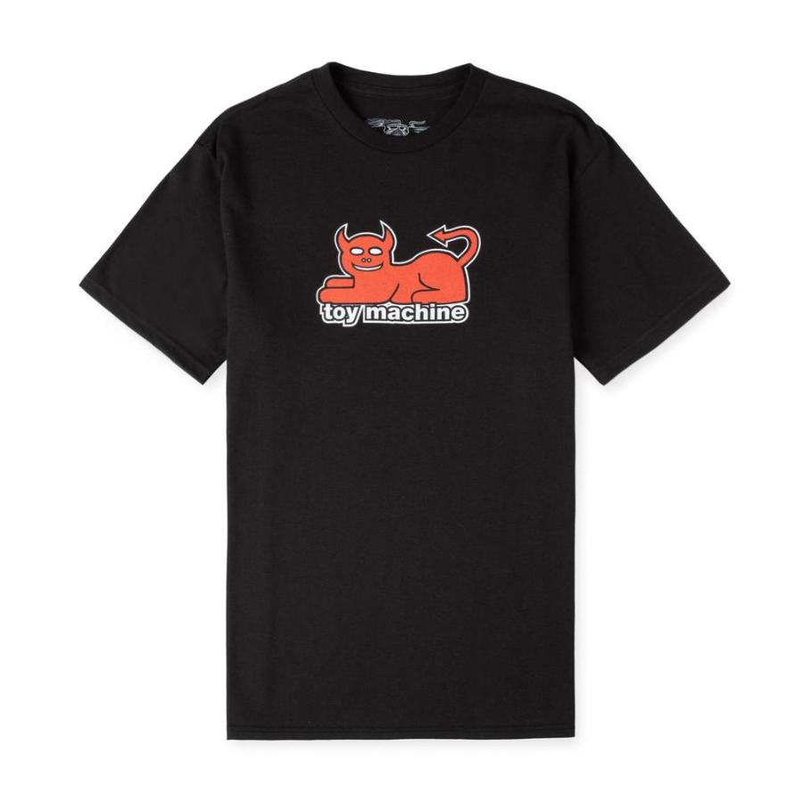 Toy Machine Devil Cat 90s Tee (Black) T-Shirts Short Sleeve at Switch  Skateboarding