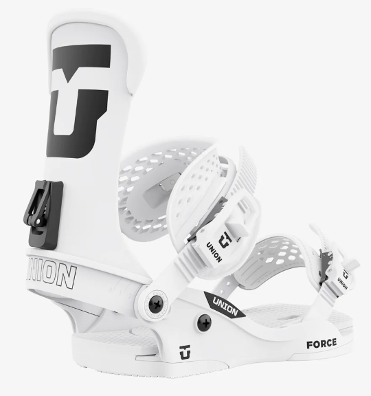Union Binding Company Force Classic Snowboard Bindings (White