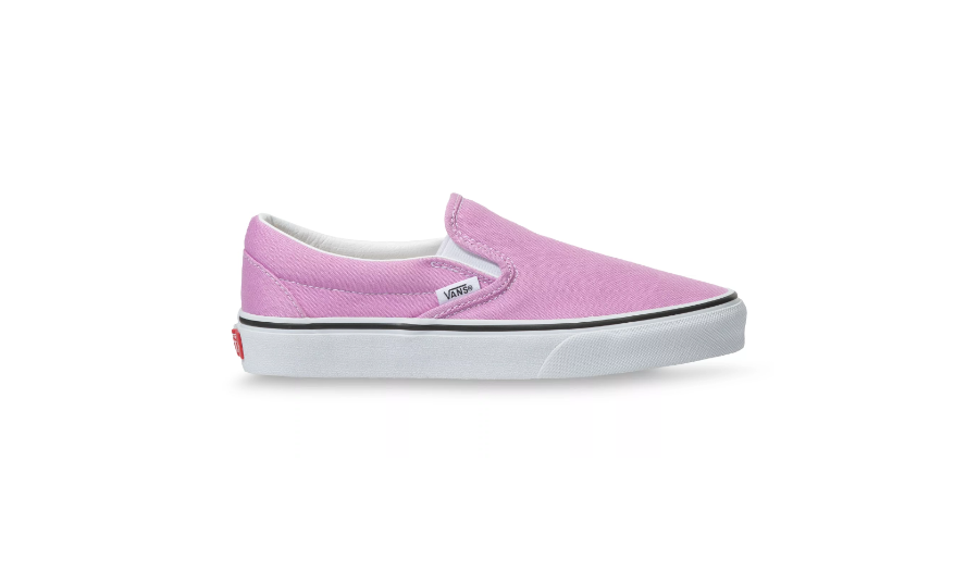 vans slip on orchid