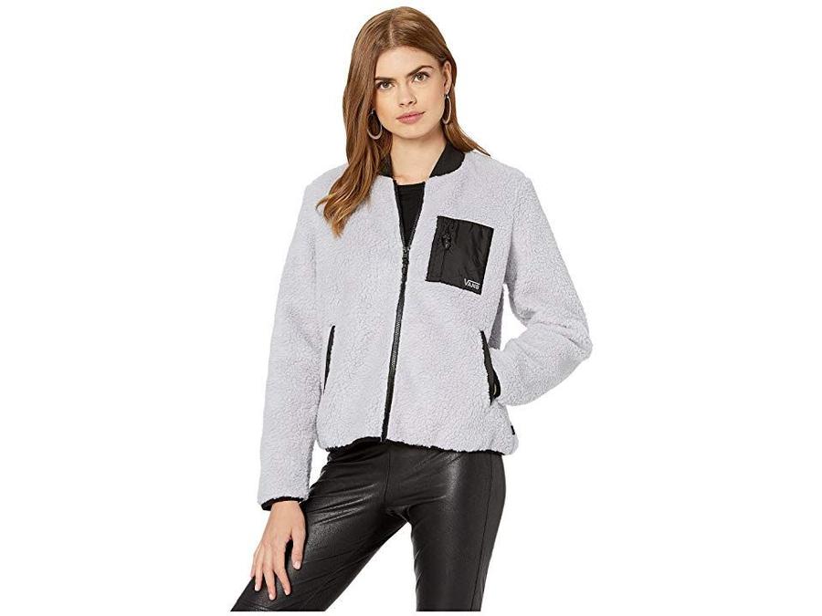 Vans Misty Fog Sherpa Jacket (Lilac 