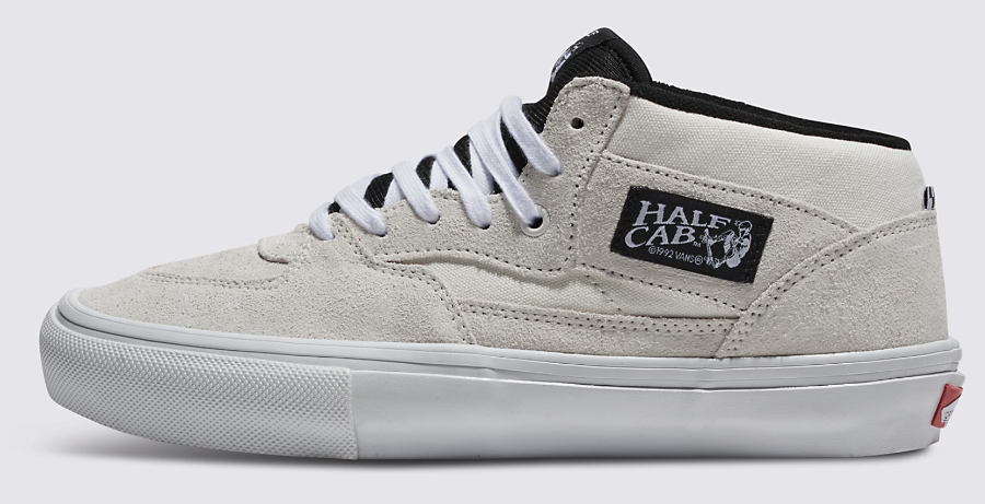 VANS HALF CAB スエード ホワイト Vans Daz Skate Half Cab Skateboard Shoe - White/White