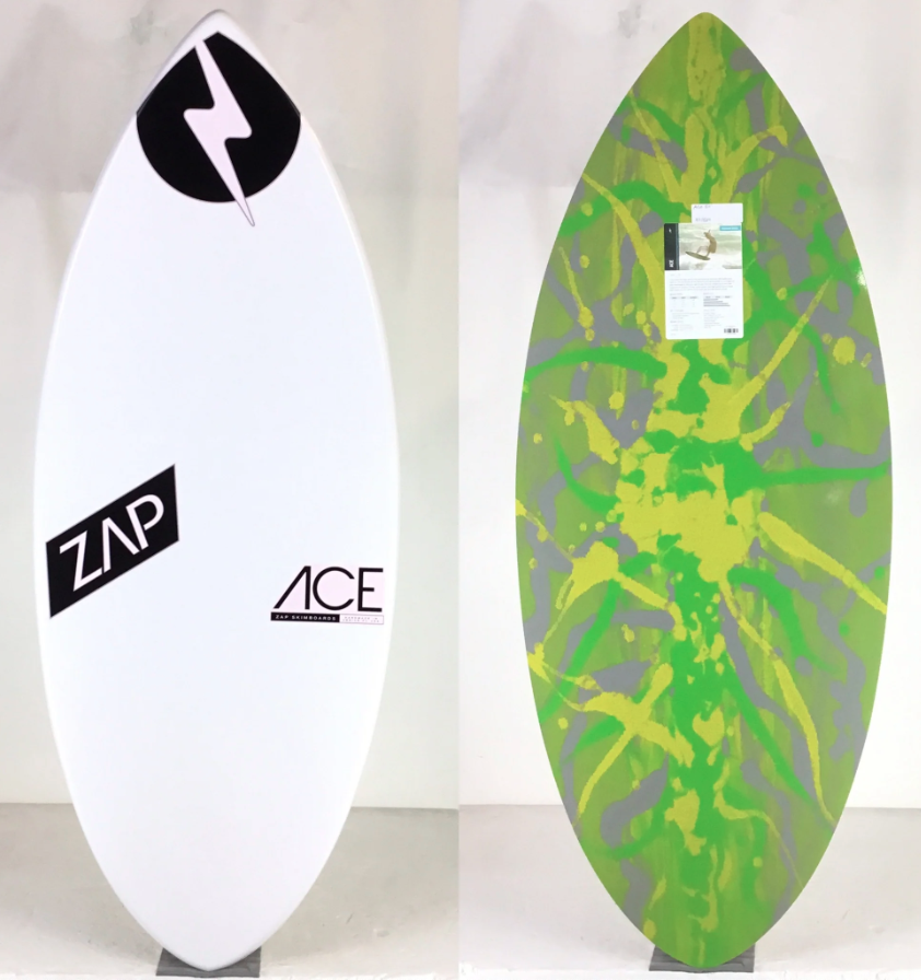 ZAP ACE 50.FIFTY スキムボード ホワイト AC50-top_grande.png?v=1673291211