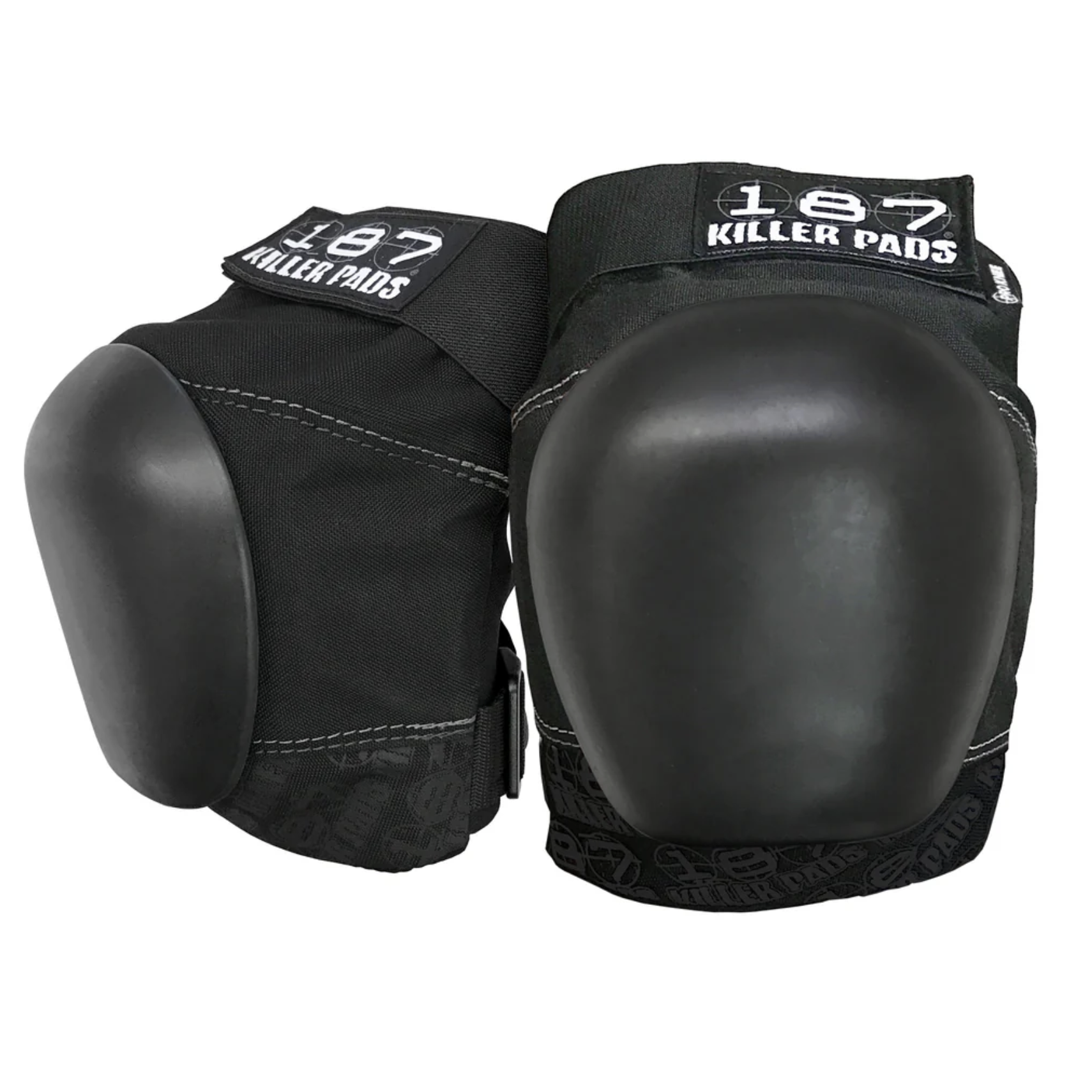 187 Killer Pads Pro Knee Pads (Black/Black) Pads at Switch