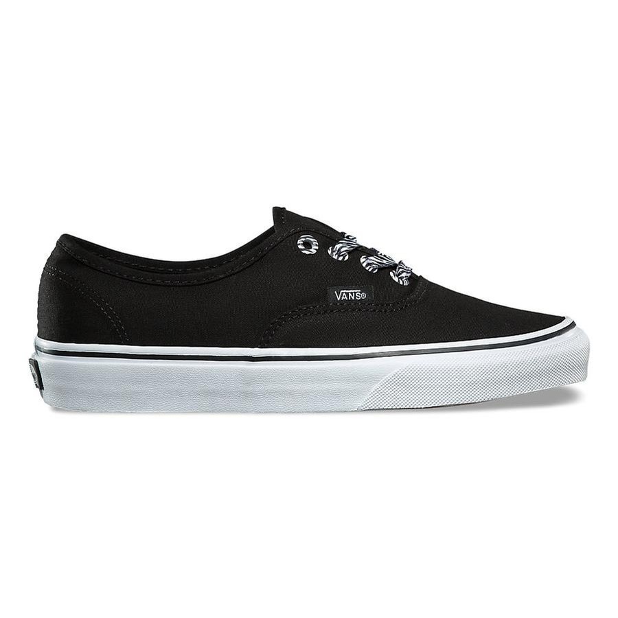 Vans Authentic (Eyelets Black/Zebra 