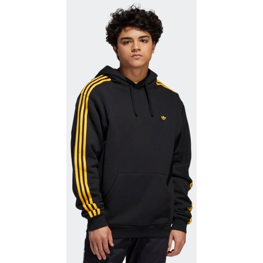 Adidas Mini Shmoo Hoodie (Black/Active Gold) Sweatshirts Hoodies at ...