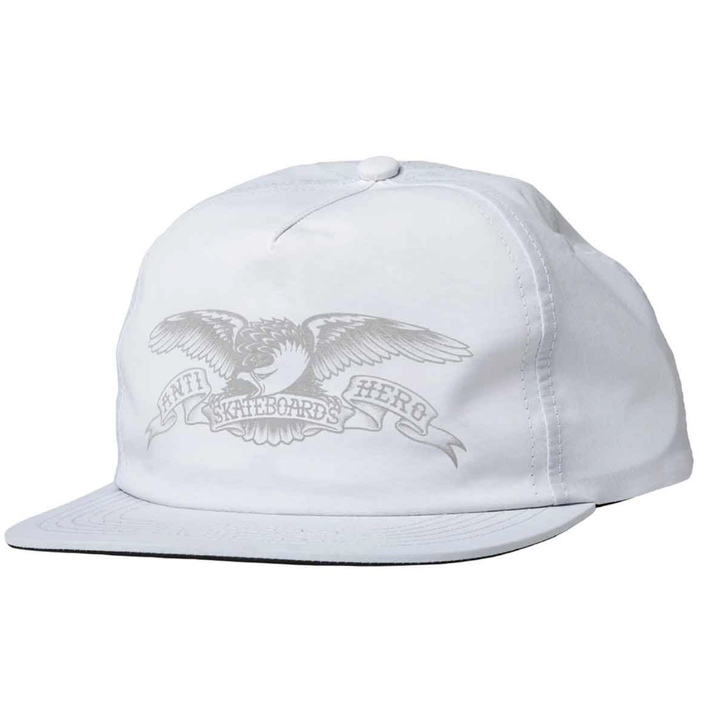 Anti Hero Anti Hero Basic Eagle Snap Back Hat (White/White) at