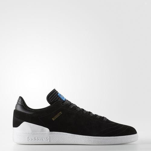 Adidas Busenitz RX (Black/White/Blue Bird) Skate Shoes at Switch