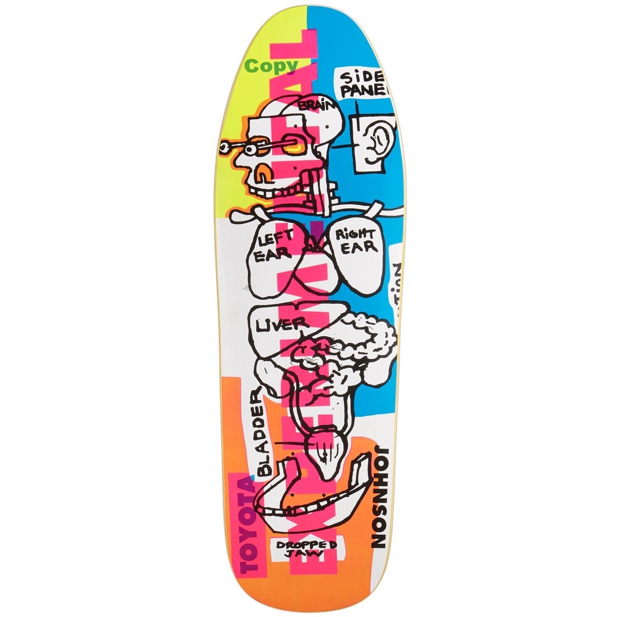 Blind Rudy Johnson Experimental Reissue Deck Old School at