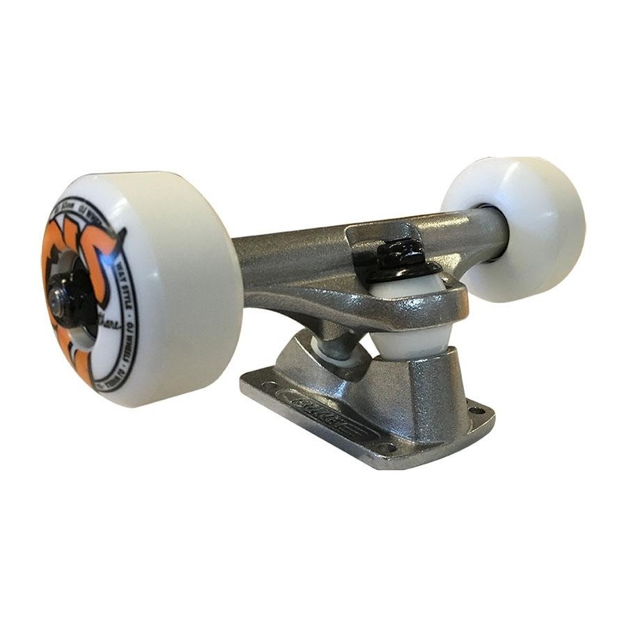 Bullet Bullet Trucks/OJ Wheels Assembly Set (Raw/White) Trucks at Switch  Skateboarding