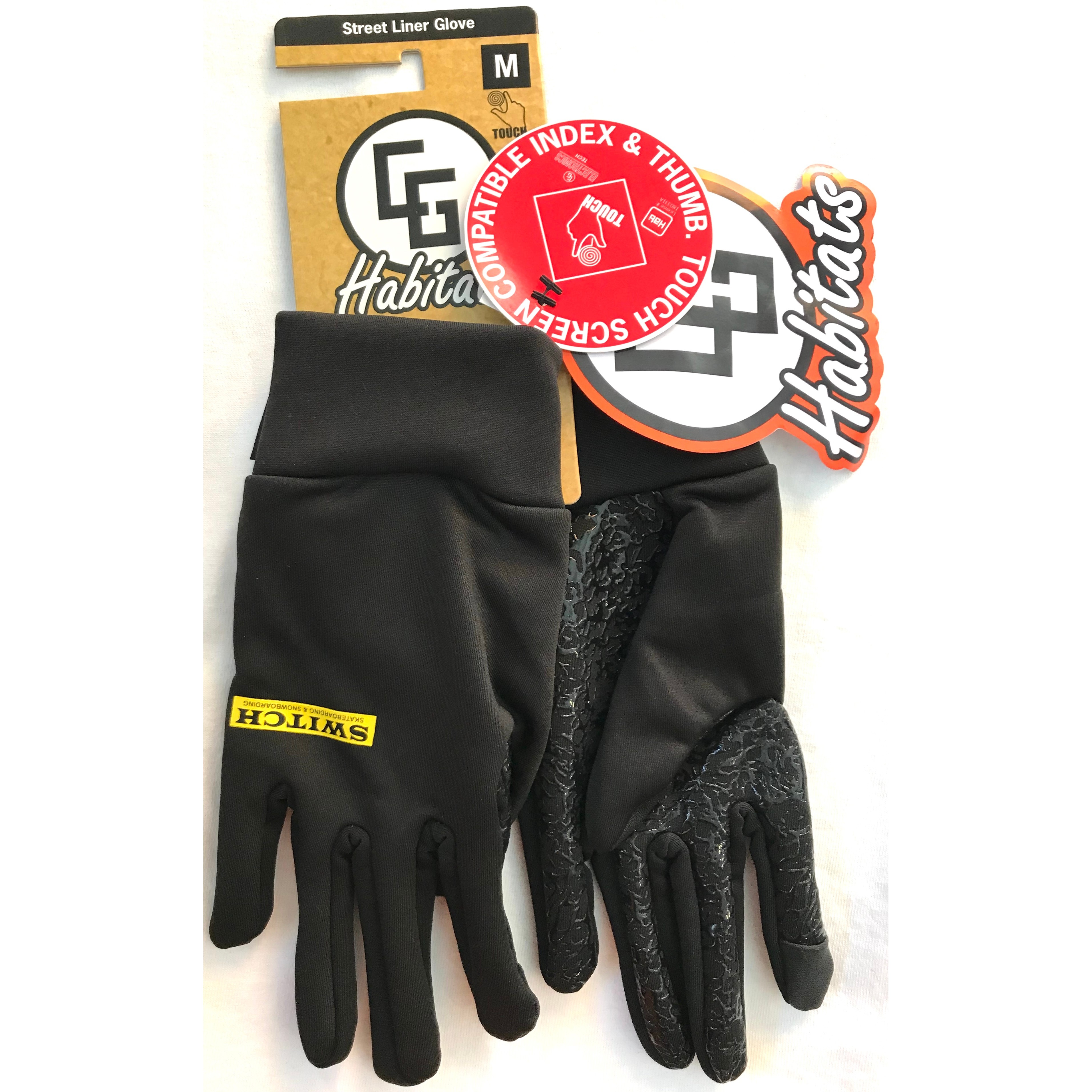 Switch X CandyGrind Street Liner Glove (Black)